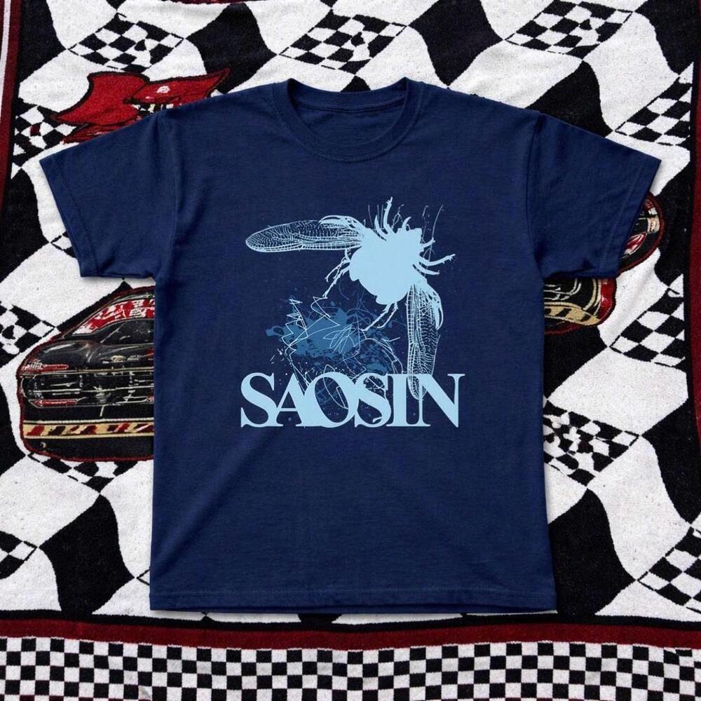 Navy Blue Saosin Band Tee